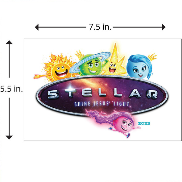 Iron-On Transfer - Pack of 10 - Stellar VBS 2023 by Group