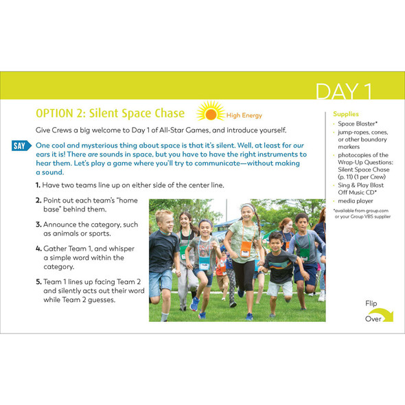 Games-at-a-Glance Cards - Stellar VBS 2023 by Group