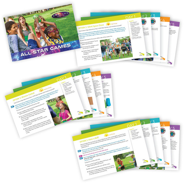 Games-at-a-Glance Cards - Stellar VBS 2023 by Group