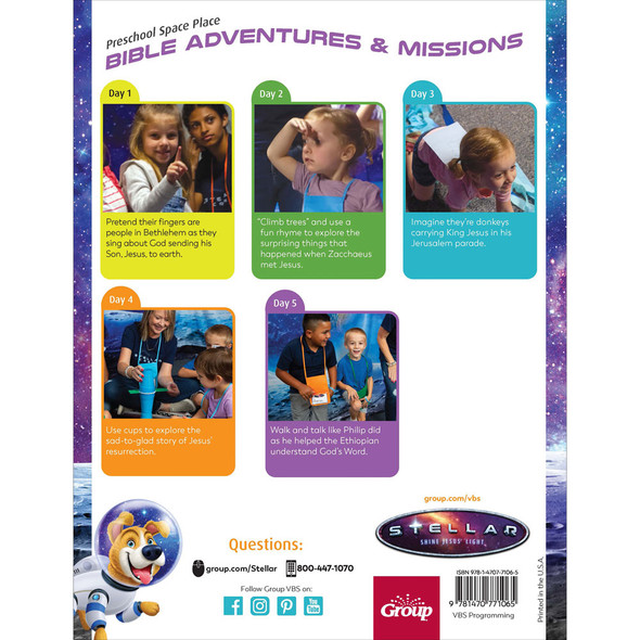 Bible Adventures & Missions Leader Manual  - Stellar VBS 2023 by Group