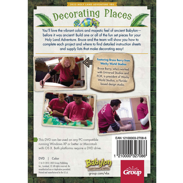 Decorating Places: Babylon DVD - Babylon VBS 2023