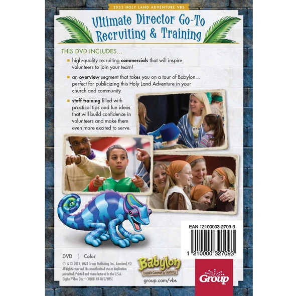 Ultimate Director Go -To Recruiting & Training DVD - Babylon VBS 2023