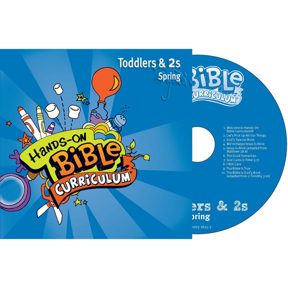 Hands-On Bible Curriculum Toddlers & 2s CD - Spring 2023