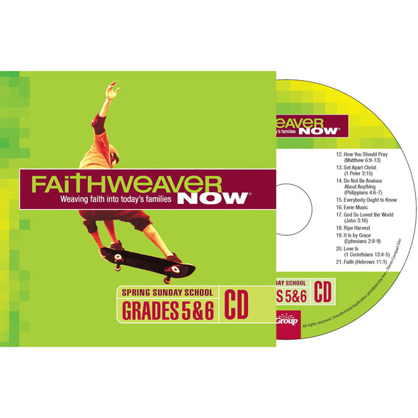 FaithWeaver NOW Grades 5&6 CD - Spring 2023