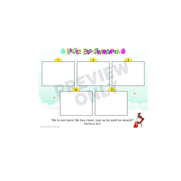 Easter Egg-stravaganza: Family Easter Egg Hunt - Single Family License - Easter Event for Families