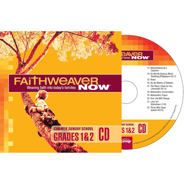 FaithWeaver NOW Grades 1&2 CD - Summer 2023