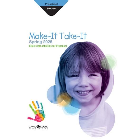 Preschool (Ages 3-4) - Make-It/Take-It (Craft Book) - Bible-in-Life - Spring 2026