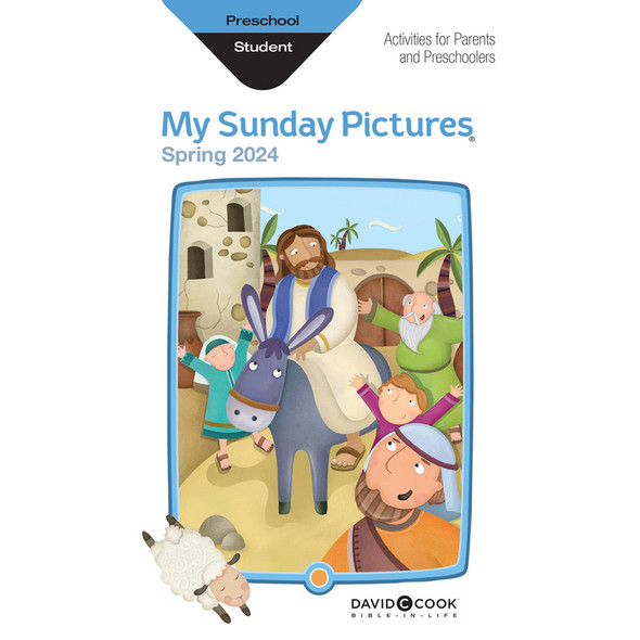 Preschool (Ages 3-4) - My Sunday Pictures (Take-Home) - Bible-in-Life - Spring 2024