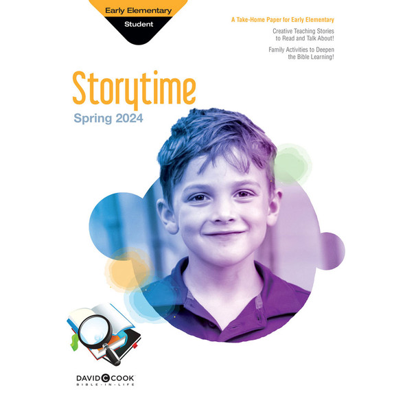 Early Elementary (Grades K-1) - Storytime (Take-Home) - Bible-in-Life - Spring 2024