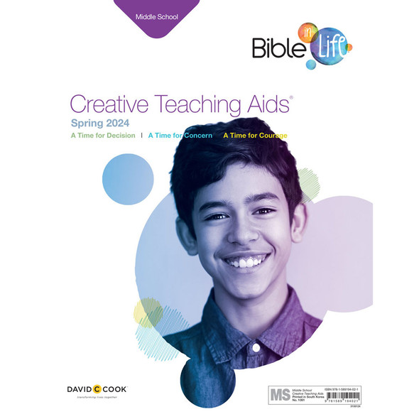 Middle School (Grades 6-8) - Creative Teaching Aids - Bible-in-Life - Spring 2024