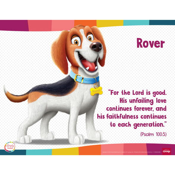 Simply Loved Bible Memory Buddy Posters (3 Posters) - Quarter 12