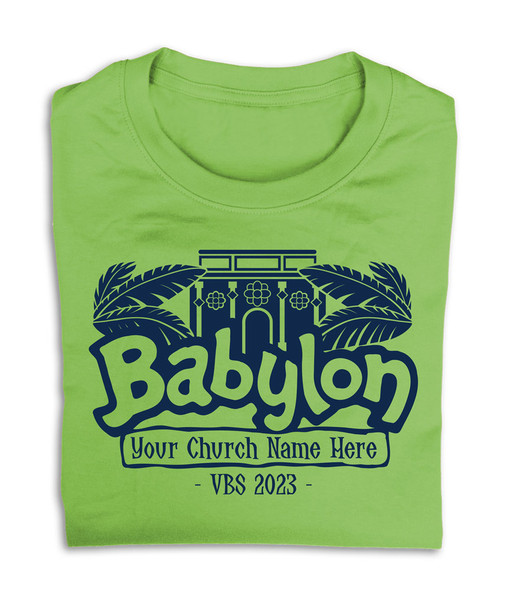 Custom VBS T-Shirts - Babylon VBS - VBAL011