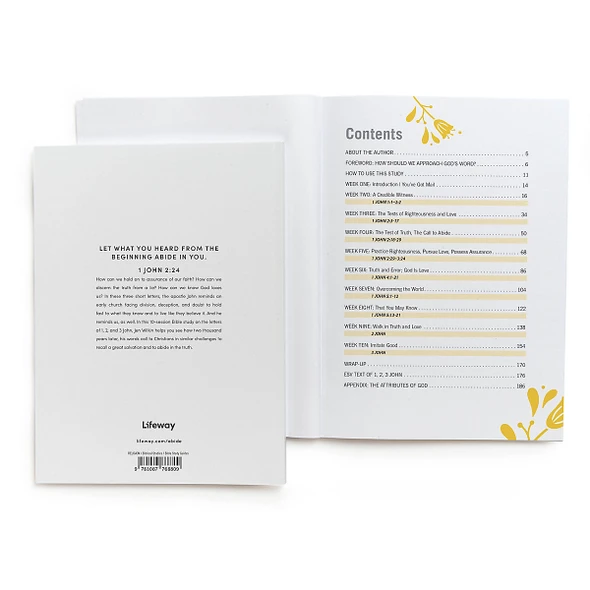 Abide, Bible Study Book with Video Access