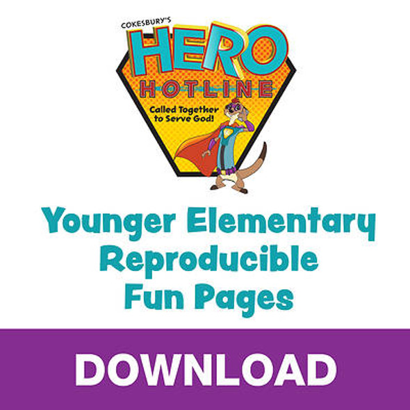 Digital Younger Elementary Reproducible Fun Pages - Hero Hotline VBS 2023