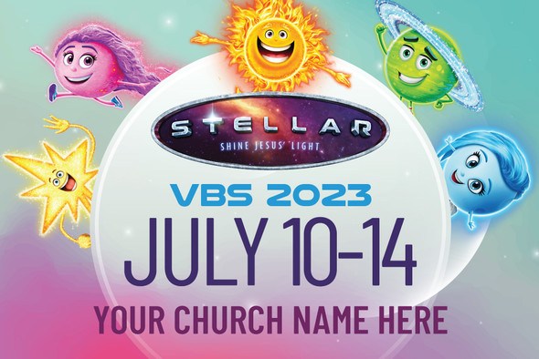 Custom VBS Postcards - Stellar VBS - PCSTE006