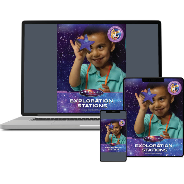 Preschool Exploration Stations Leader Manual (Downloadable PDF) - Stellar VBS 2023 by Group