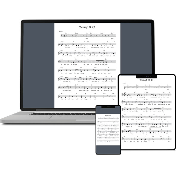 Celebration Vocal Lead Sheets with Chords Download (pkg. of 10 songs) - Babylon VBS 2023