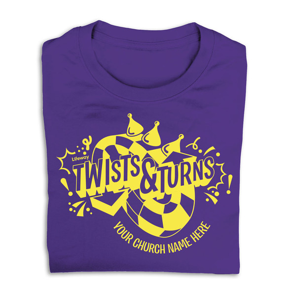 Custom VBS T-Shirts - Twists & Turns VBS - VTNT015