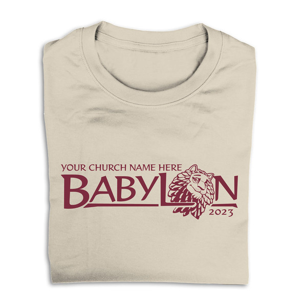 Custom VBS T-Shirts - Babylon VBS - VBAL035