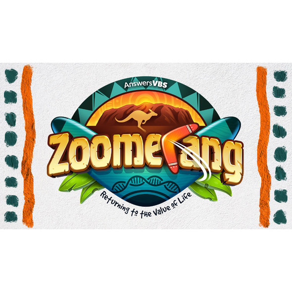 Promo Cards - 10 Per Page - Pack of 100 - Zoomerang VBS 2022