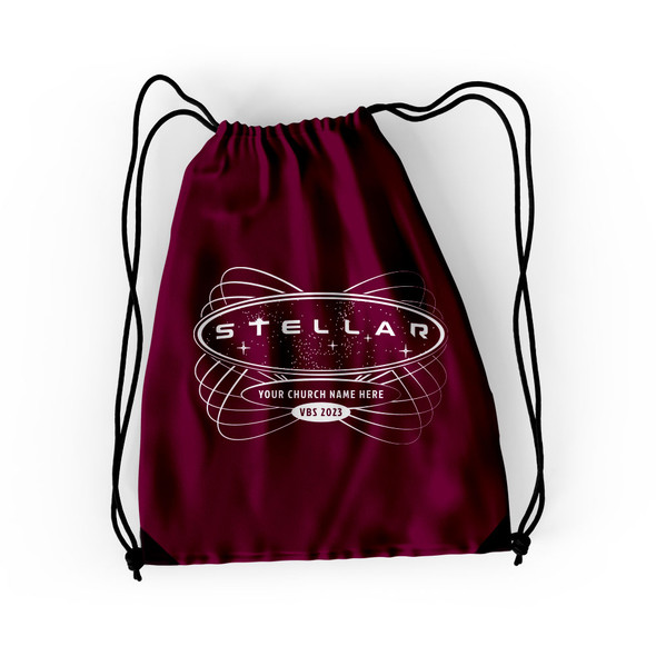 Drawstring Backpack -Stellar VBS - VSTEBD017