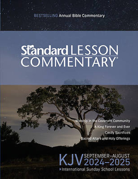 KJV Standard Lesson Commentary - Softcover - 2024-2025