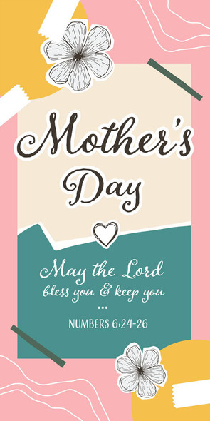 Church Banner - Colorful - Happy Mother's Day - bsp231901