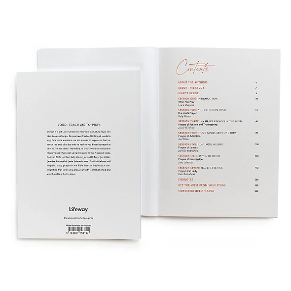 When You Pray, Bible Study Book with Video Access