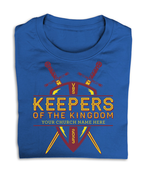 Custom VBS T-Shirts - Keepers of the Kingdom VBS - VKNG016