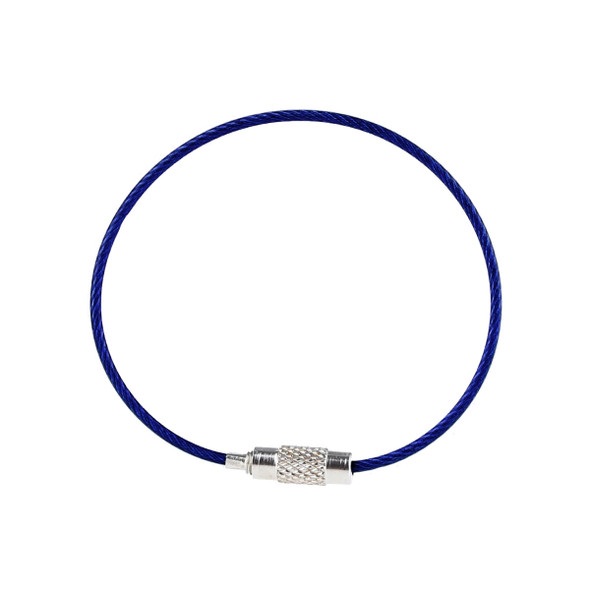 Blue Nylon Cable Rings (Pack of 10)