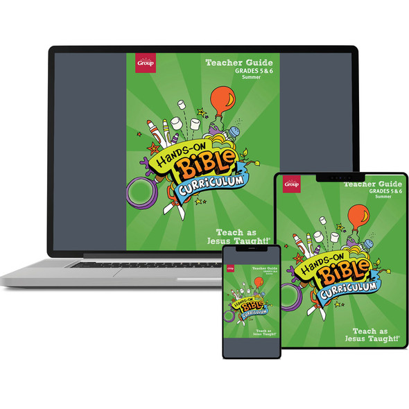 Hands-On Bible Curriculum Grades 5&6: Teacher Guide Download - Summer 2023