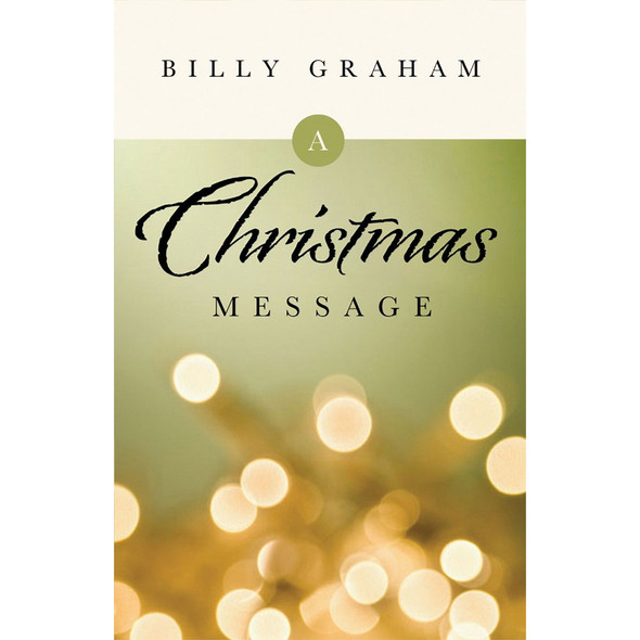 A Christmas Message (Pack of 25 Tracts)