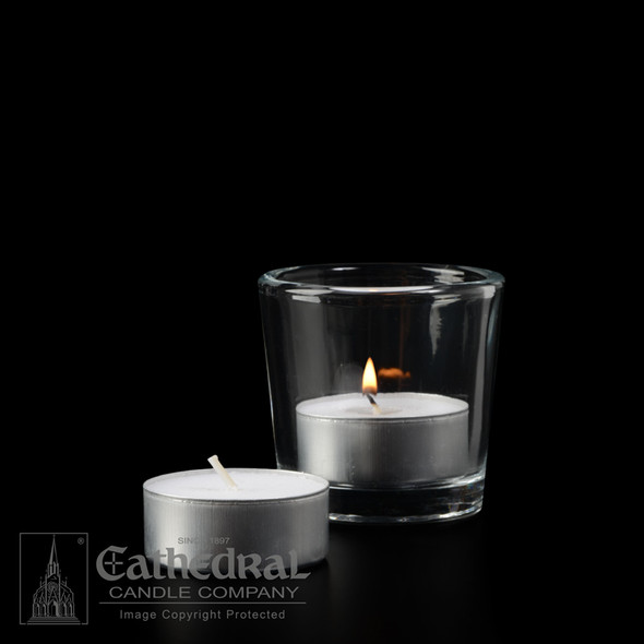 5 Hour Tealights - Recyclable Aluminum Casing - Case of 576