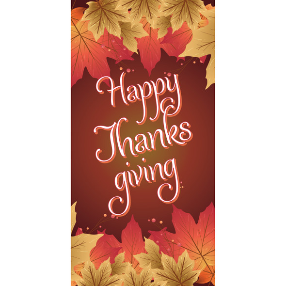 Church Banner - Thanksgiving - Fall - Happy Thanksgiving - BFA233000