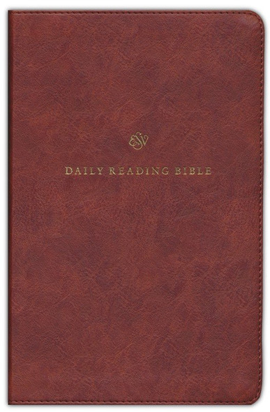 ESV Daily Reading Bible: A Guided Journey through God's Word - TruTone Brown (Case of 16)