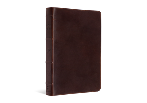 ESV Heirloom Bible, Alpha Edition - Wellington Leather, Brown (Case of 12)