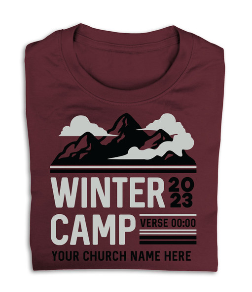 Custom T-Shirt - Winter - Winter Camp - TWNT014