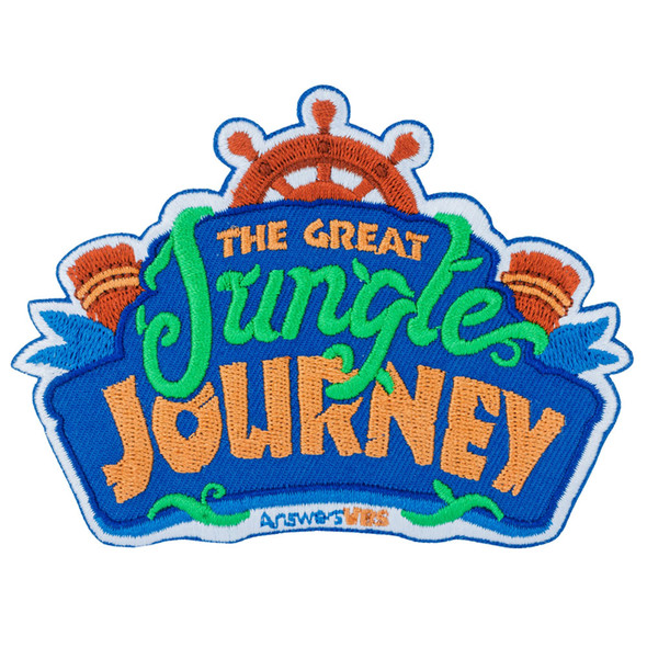 The Great Jungle Journey Ironon Logo (Pack of 10) Jungle Journey