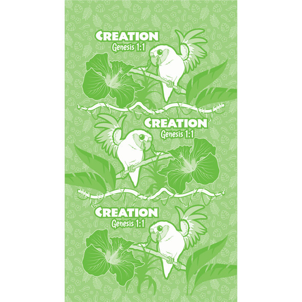Tubular Bandana - Green (Pack of 10) - Jungle Journey Answers VBS 2024