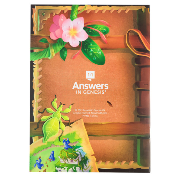 KJV Adventure Guide and Sticker set Pre-Primary/Toddler - 10 sets - Jungle Journey Answers VBS 2024