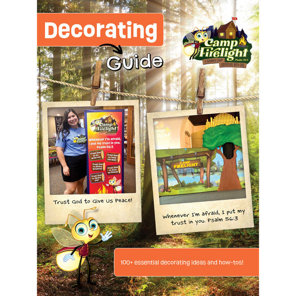 Decorating Guide - Camp Firelight VBS 2024 by Cokesbury