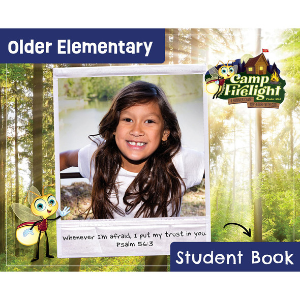 Older Elementary  Student Book (Grades 3-6) - Pack of 6 - Camp Firelight VBS 2024 by Cokesbury