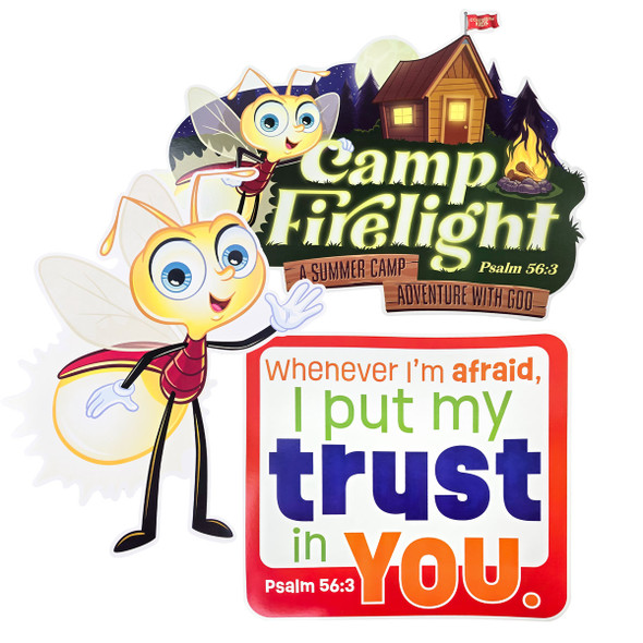Decorating Pack - Pack of 6 - Camp Firelight VBS 2024 by Cokesbury