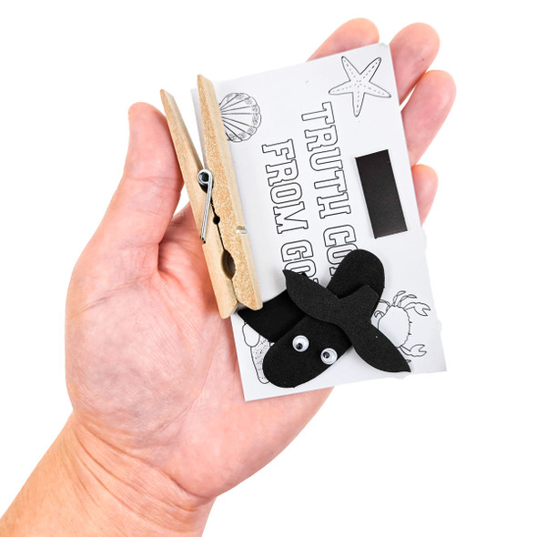 Orca Clip Craft Pack (Pack of 10) - Breaker Rock Lifeway VBS 2024