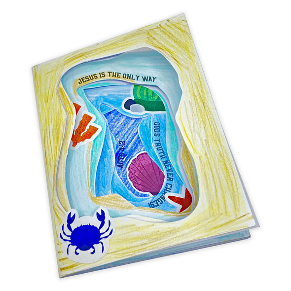Tide Pool Book Craft Pack (Pack of 10) - Breaker Rock Lifeway VBS 2024