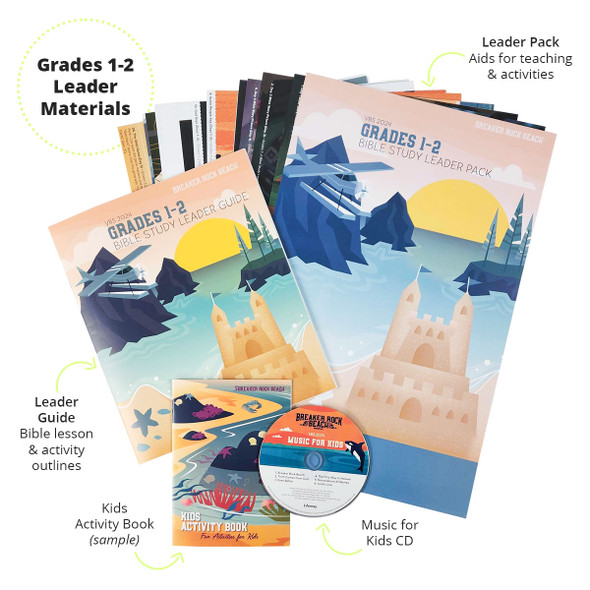 Kids Starter Kit: Grades 1-6 with Digital Leader Guides Add-on - Breaker Rock Lifeway VBS 2024