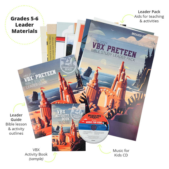 Kids Starter Kit: Grades 1-6 - Breaker Rock Lifeway VBS 2024