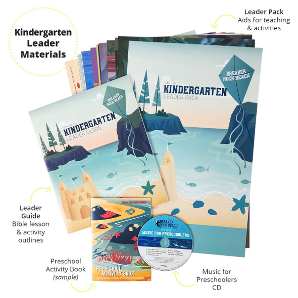 Preschool Starter Kit: Babies-Kindergarten (w/ Digital Add-ons) - Breaker Rock Lifeway VBS 2024