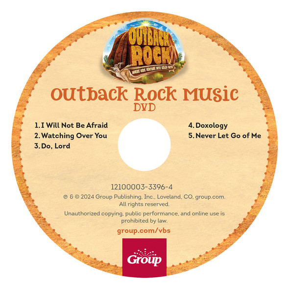 Music DVD - Outback Rock VBS 2024 by Group