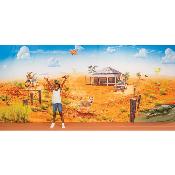 Fabric Wall Hanging - Outback Rock VBS 2024 by Group